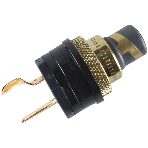 Main product image for WBT Nextgen RCA Socket Gold Plated Black 093-628